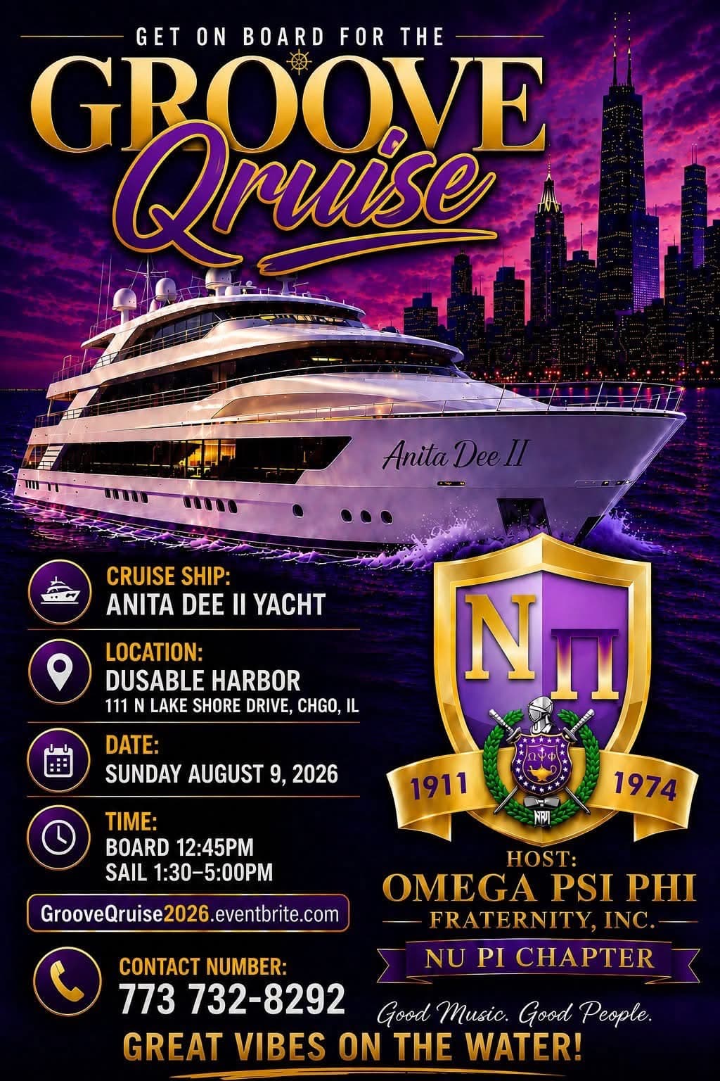 Groove Qruise flyer