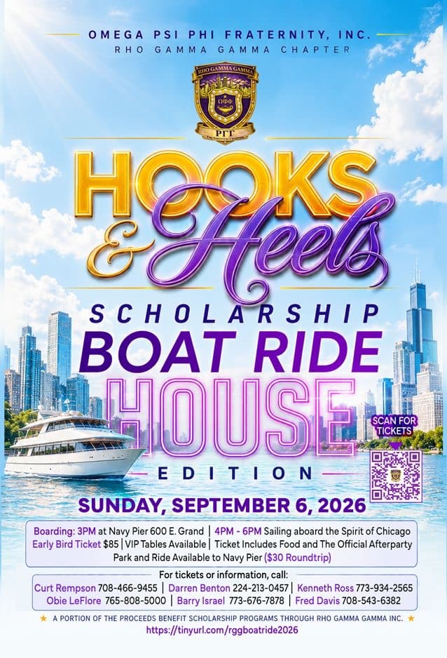 Hooks & Heels — Scholarship Boat Ride (House Edition) flyer