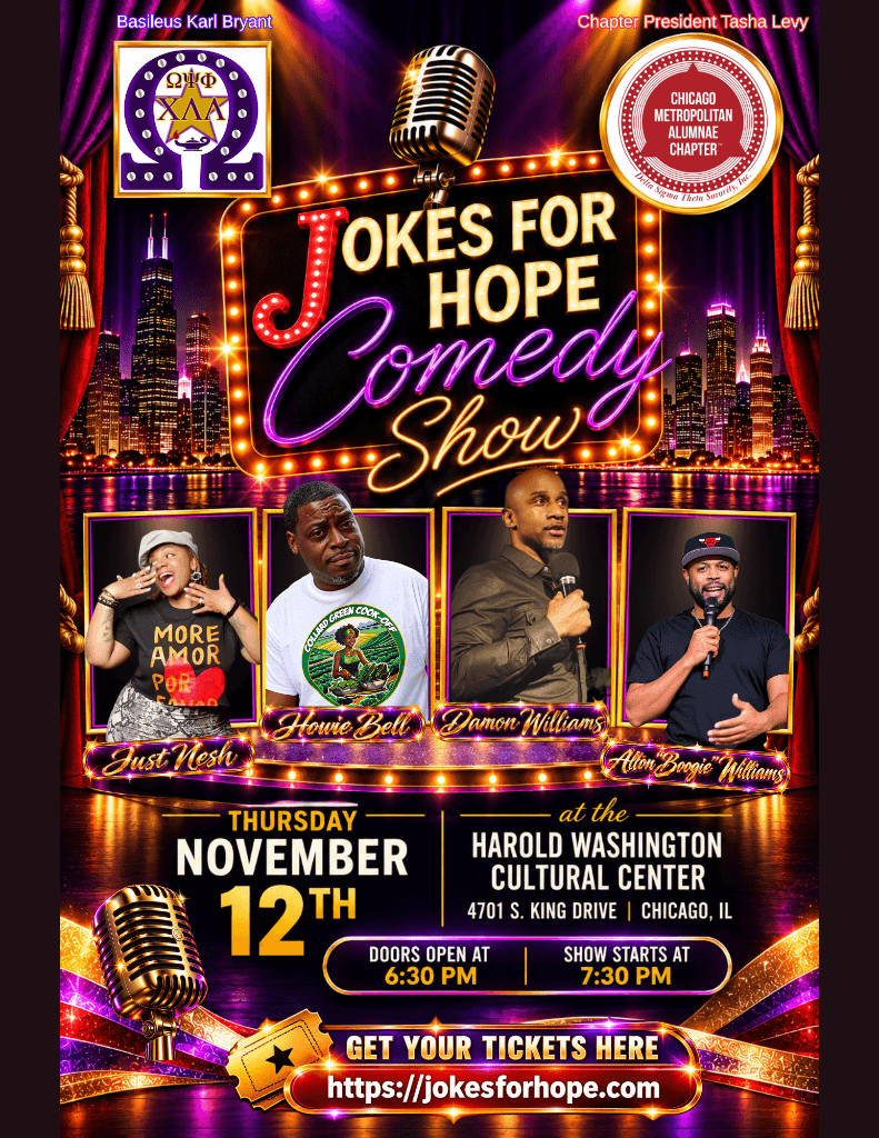 Jokes for Hope Comedy Show flyer