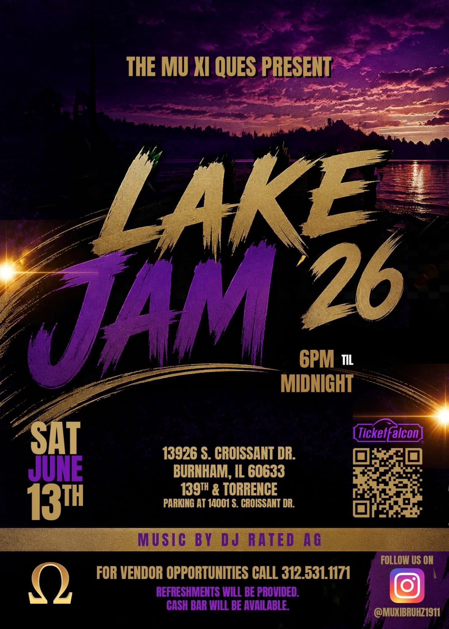 Lake Jam '26 flyer