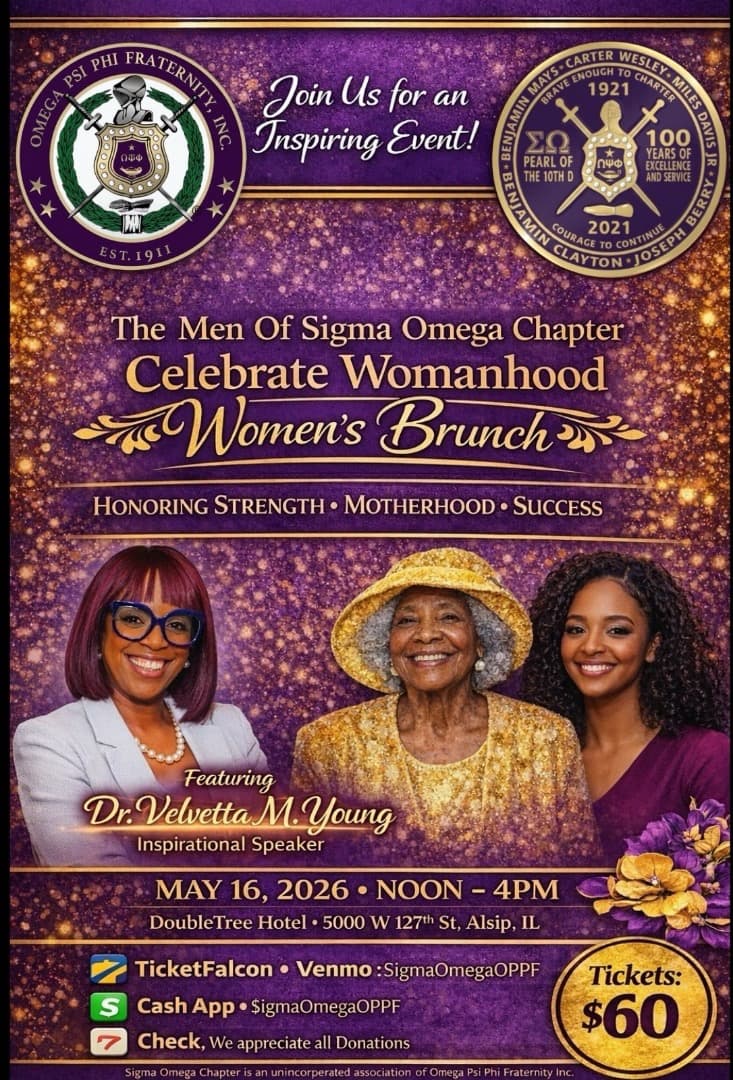 Celebrate Womanhood — Women's Brunch flyer